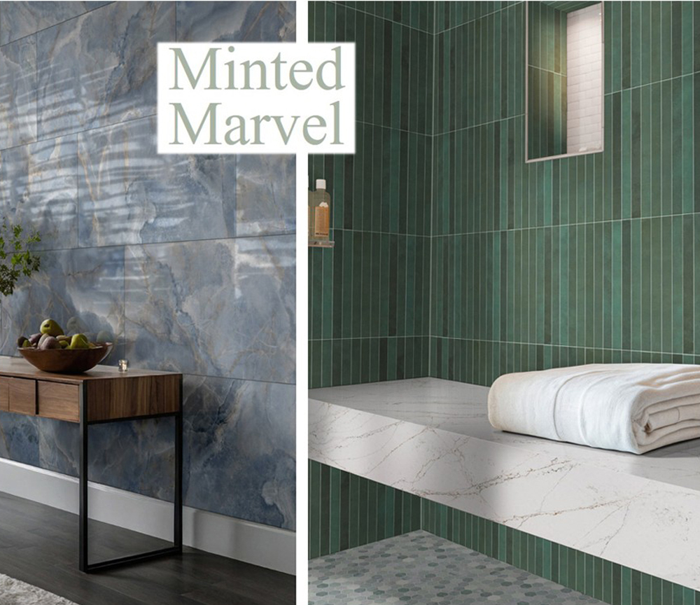 Minted Marvel: Nature-Inspired Calm Meets Contemporary Design