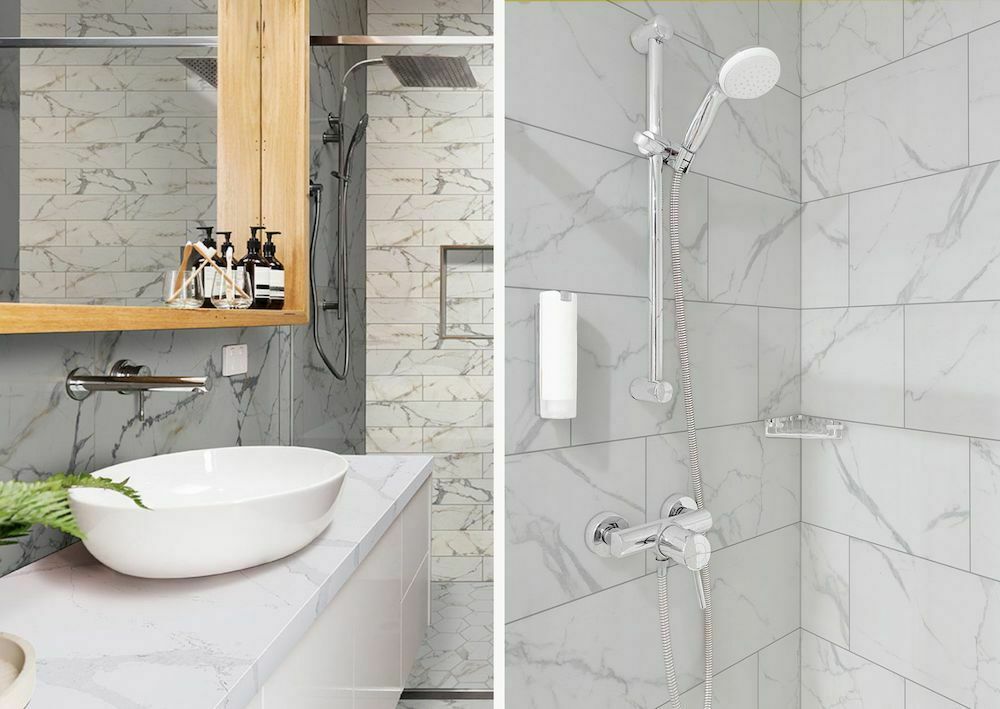 From Counters To Walls: Marble-Look Surfaces Set The Tone In Luxurious Hotel Rooms