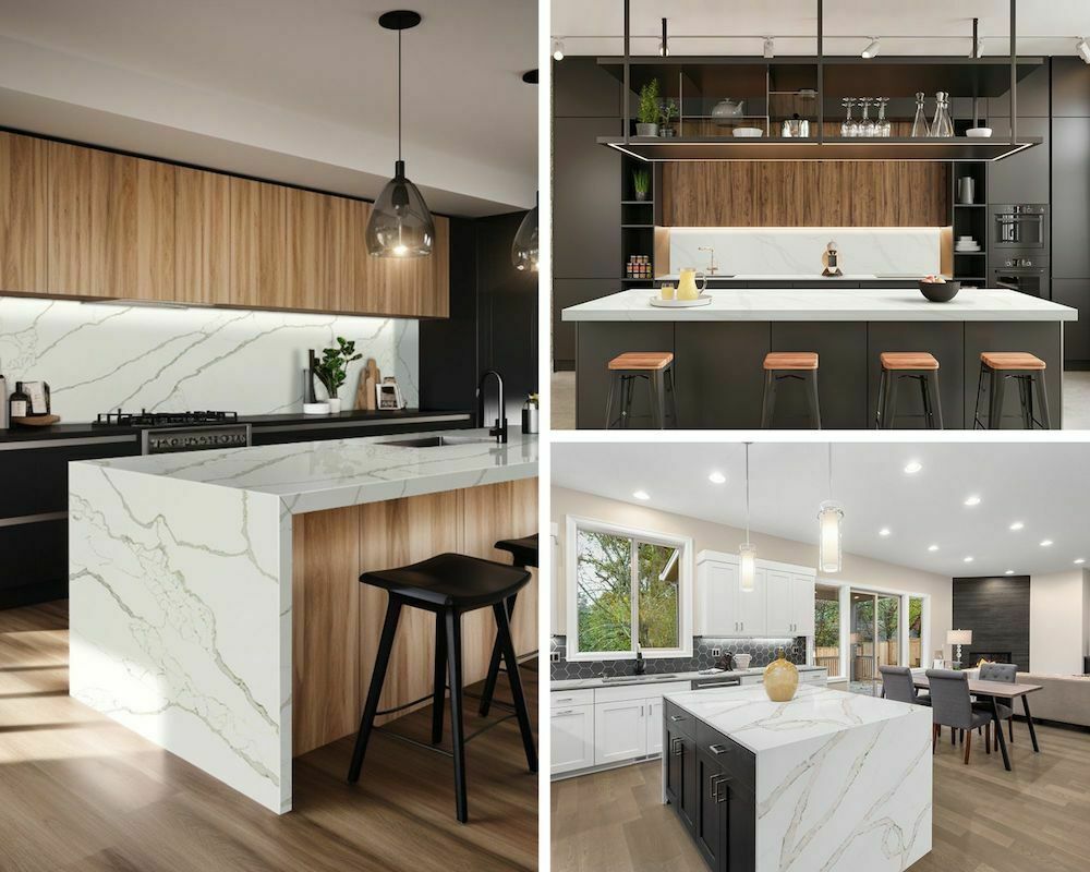 Transforming Rentals With The Timeless Appeal Of Marble Look Quartz Countertops