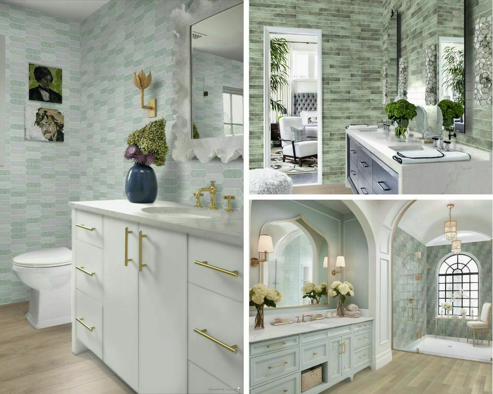 Trending Emerald: MSI’S Top Green Bathroom Tiles And Quartz Countertops