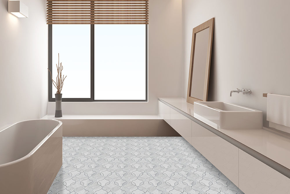 carrara-white-ellipsis-on-floor