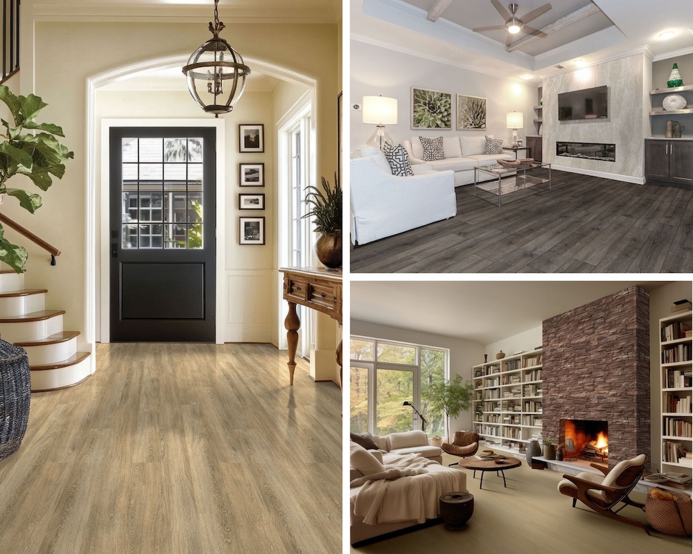 How To Install Luxury Vinyl Planks Over Hardwood Floors