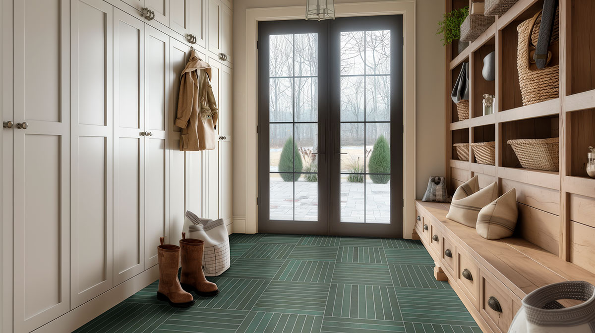 msi-flamenco-racing-green-flooring-in-entryway