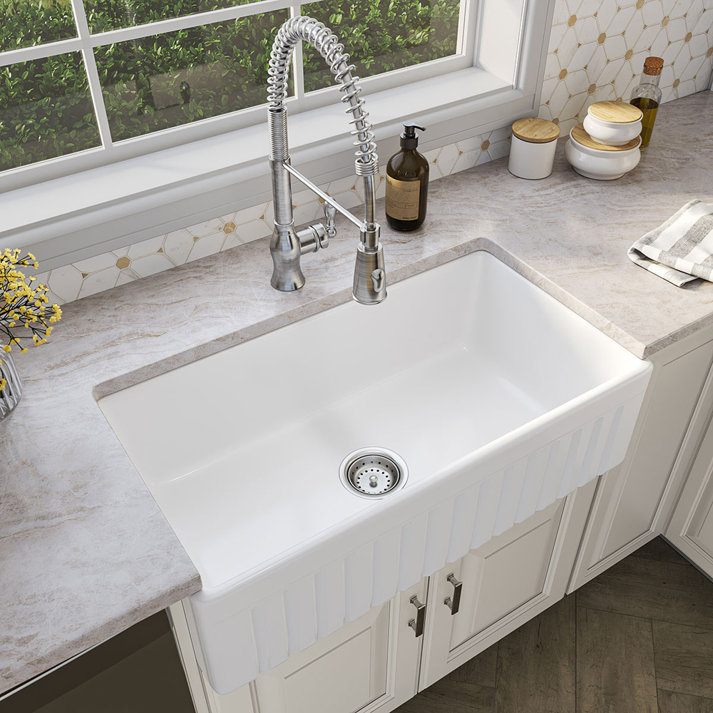 MSI Fine Fireclay Sink Installation Guide