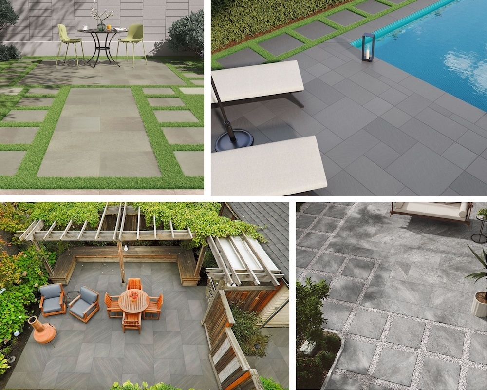 Living Large Outdoors With Jumbo Arterra® Pavers In Mix Formats