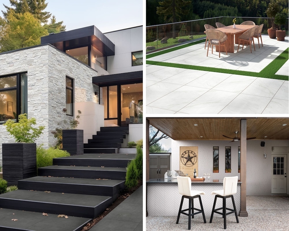 White Color Trends In Hardscape