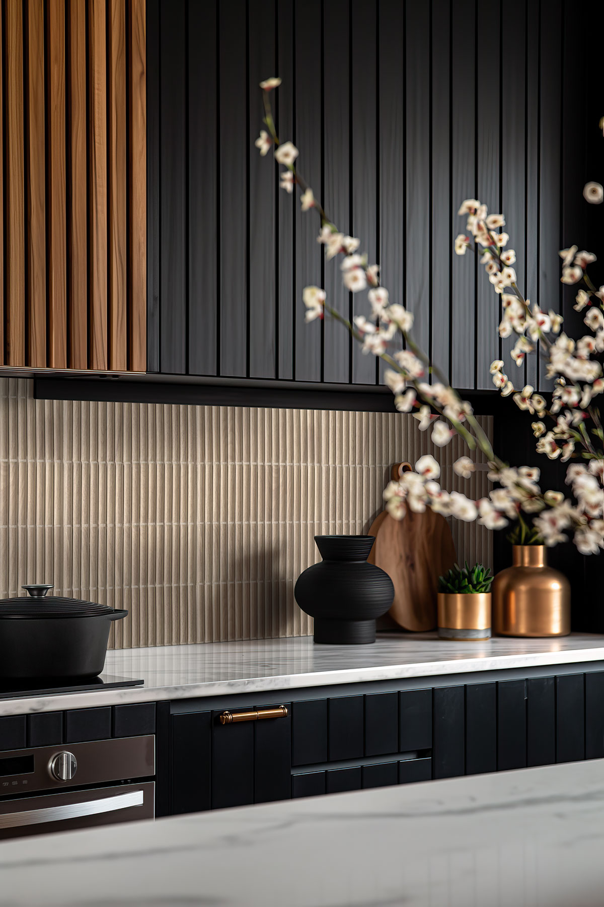 msi-sinfonia-piano-camel-slat-tile-in-kitchen-backsplash