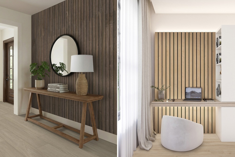 Acoustic Wall Panels: MSI Introduces Oversized Slats And Reeded Panels 