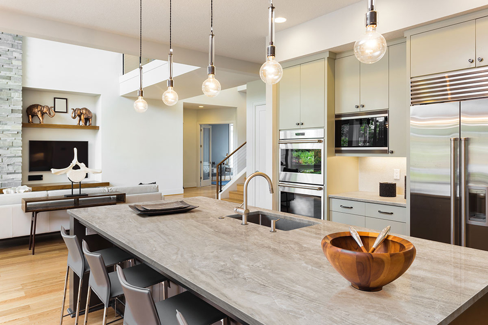 taja-perla-porcelain-slab-countertop-in-kitchen