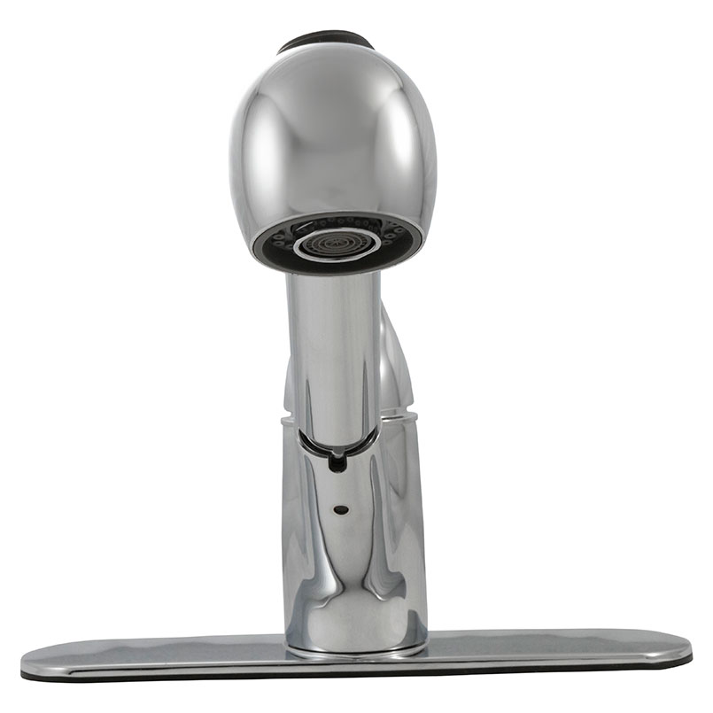 1-Handle Pull-Out Sprayer Kitchen Faucet - 803 Chrome Faucet profile B Faucet