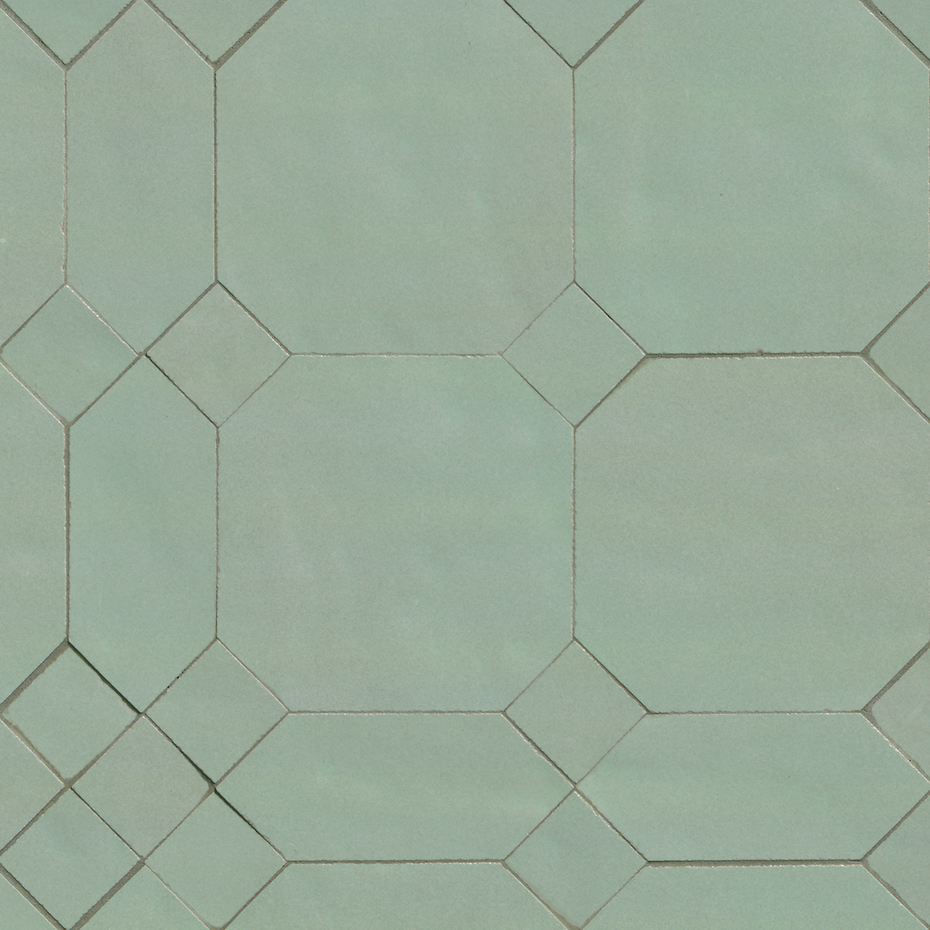 Pat Pattern Chart Moroccan Jade Zellige Geometric Pat Glossy - MSI Surfaces