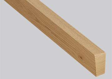 ADRIEL OAK FLUSH STAIR TREAD RETURN