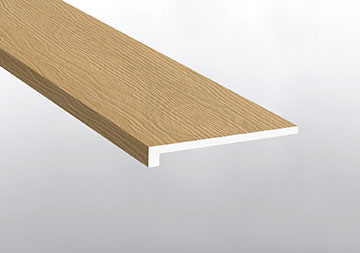 BAYSHORE LINEN STAIR TREAD EASED EDGE