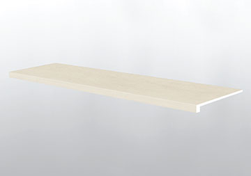 IVORELLE STAIR TREAD EASED EDGE