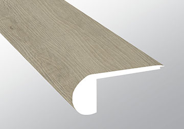 SADDLE WOOD FLUSH STAIR NOSE