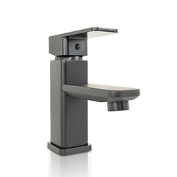 1-Handle Bathroom Faucet Matt Black Thumb