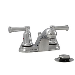 2 Handle Bathroom Faucet With pop up drain