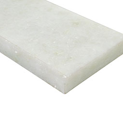 Crystal White 4x36 Double Beveled Polished Thumb