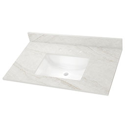 IvoriTaj Vanity Top With Sink Thumb
