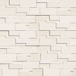 TAJA CREAM PANEL 3D SANDBLASTED - Thumb