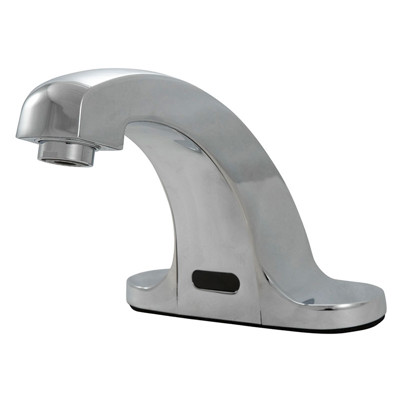 Touch-less Infrared Sensor Bathroom Faucet - 421 Chrome Faucet profile D Faucet