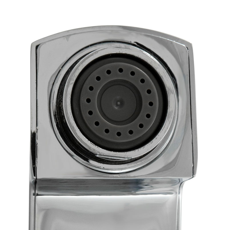 Touch less Infrared Sensor Bathroom Faucet - 421 Chrome Faucet profile F Faucet