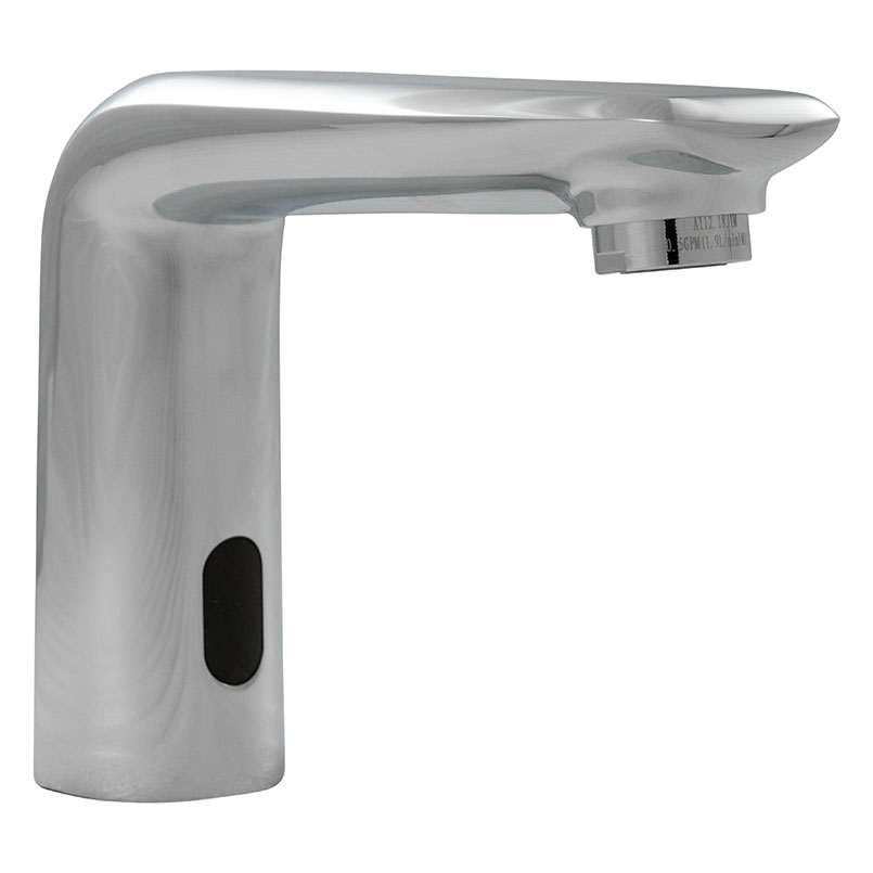 Touch Less Infrared Sensor Bathroom Faucet 811 Chrome Detail