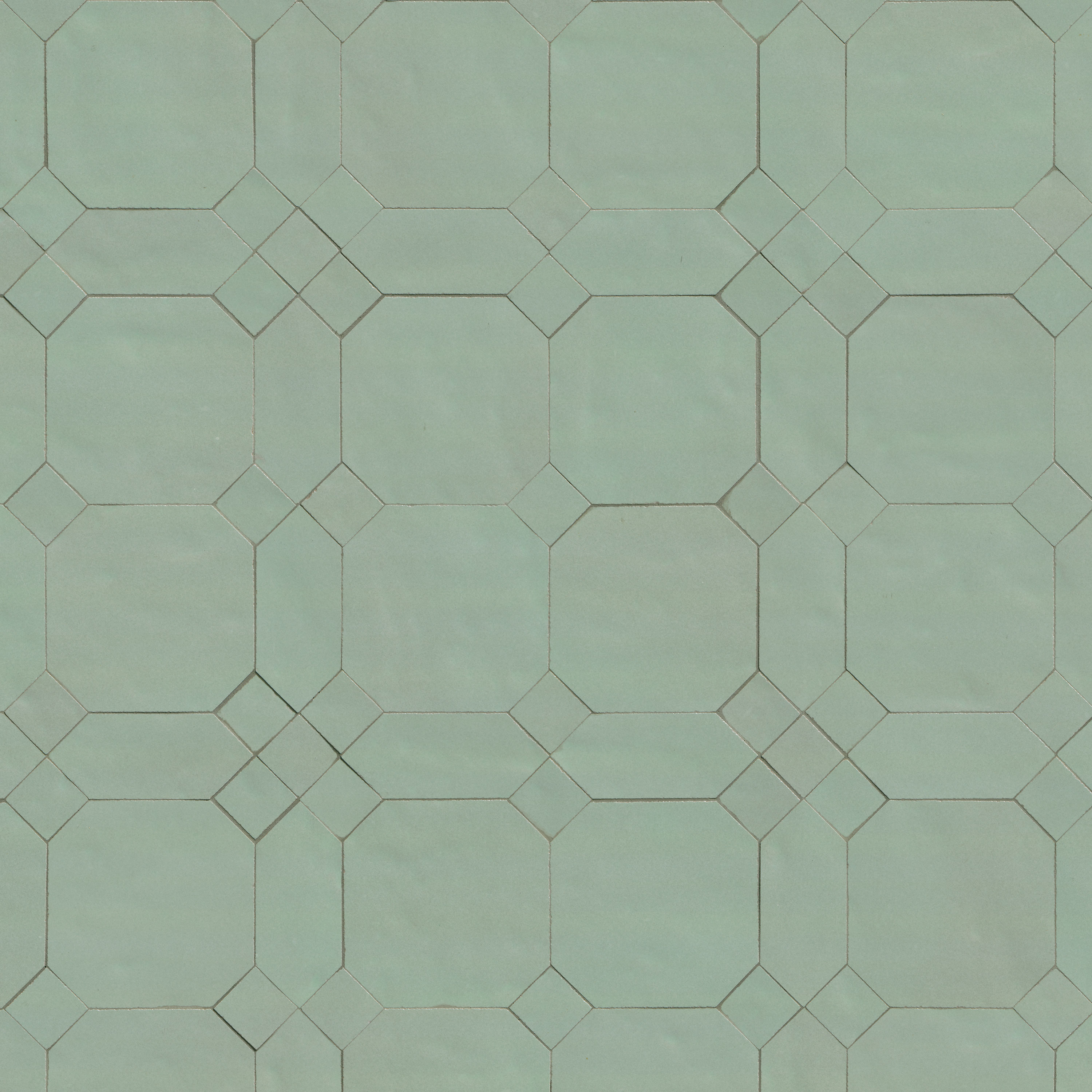 Pat Pattern Chart Moroccan Jade Zellige Geometric Pat Glossy - MSI Surfaces