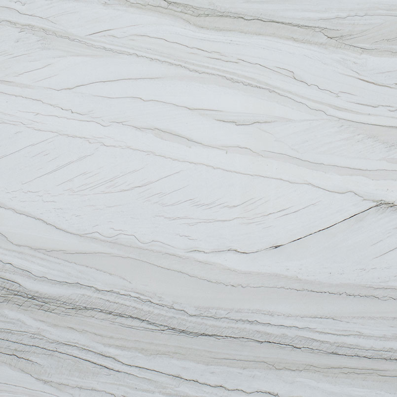 White Macaubas Quartzite Countertops Detail