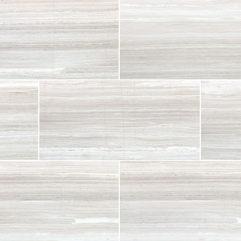 White Oak Marble Tile Detail