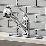 1-Handle Pull-Out Sprayer Kitchen Faucet - 803 Chrome Video