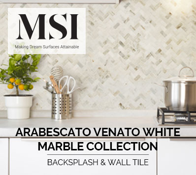 Arabescato venato white marble