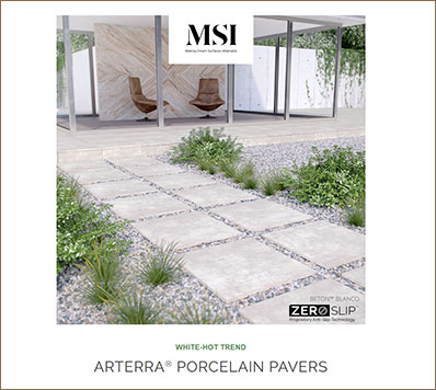 Arterra Porcelain Pavers Newsletter