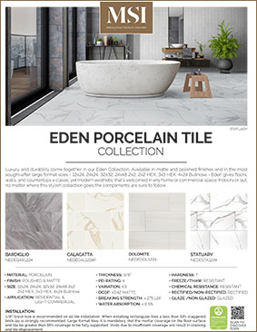 Eden Porcelain Tile Collection