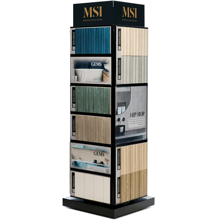 Fluted Tower Display