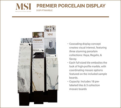 Premier Porcelain Display