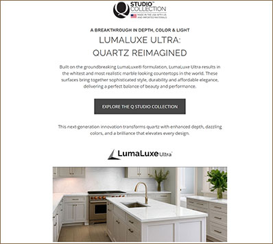 Q Studio Newsletter Flyer