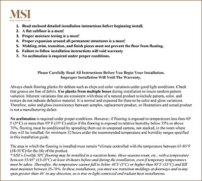 Wayne Parc Installation Guide