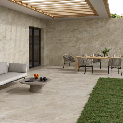 Outdoor floor tile