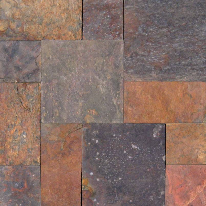 Multi Classic Slate Outdoor Tile