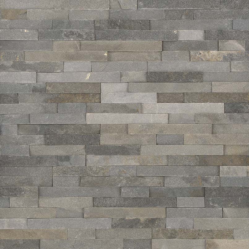 Sedona Grey Stacked Stone Detail