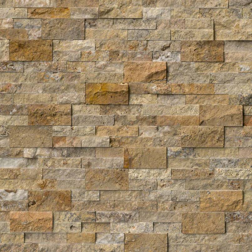 Tuscany Scabas Stacked Stone Detail