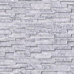 Statuarietto Capri 3D Honed RockMount Stacked Stone Panels