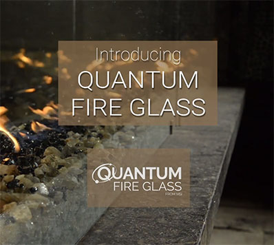 Quantum Fire Glass Video