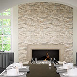 Silver Travertine RockMount Stacked Stone Video