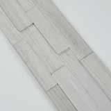 White Oak 3D Mini Stacked Stone Panels