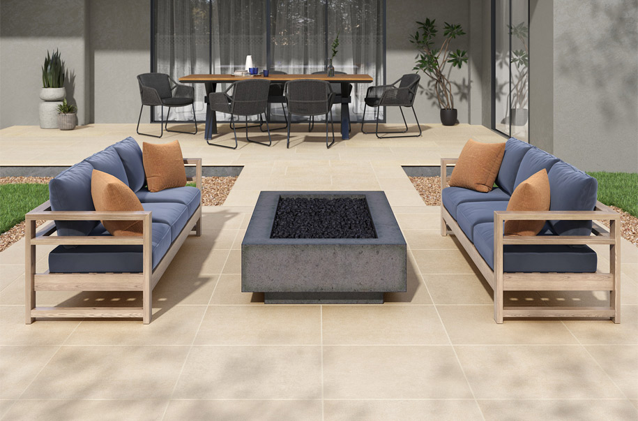 VIEW BLONDE ARTERRA PORCELAIN PAVERS