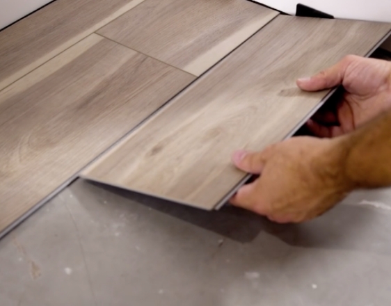 INSTALLATION luxury vinyl flooring