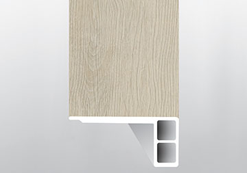 HONEY BELLA OAK - FLUSH STAIRNOSE E-EDGE