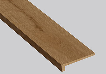 LEANDER OAK STAIR TREAD EASED EDGE